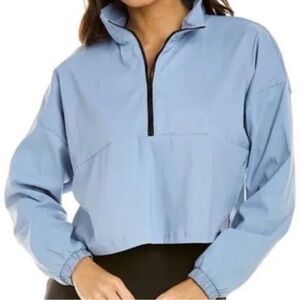 REVOLVE Light Blue Half-Zip Pullover